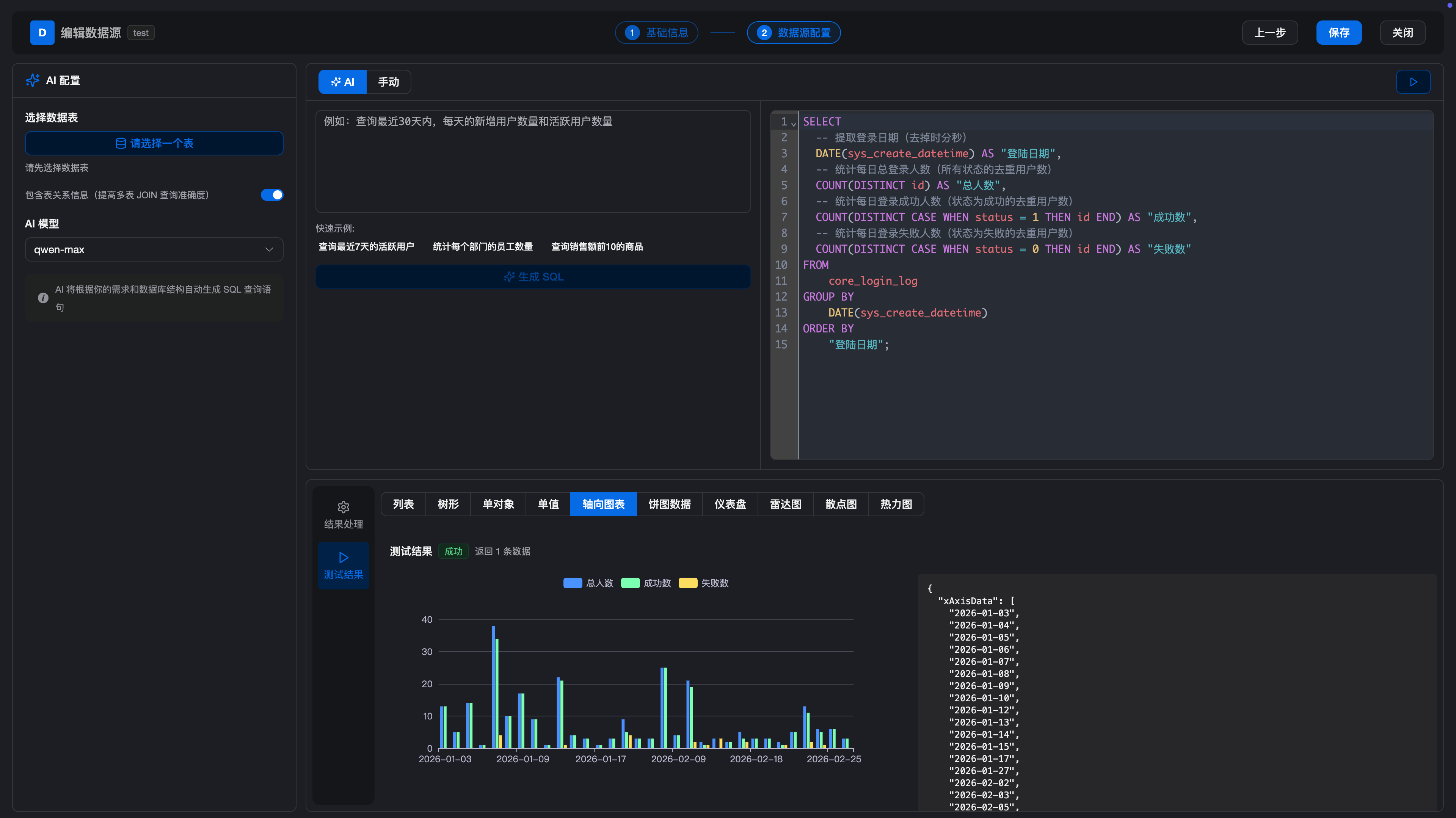 数据源配置截图