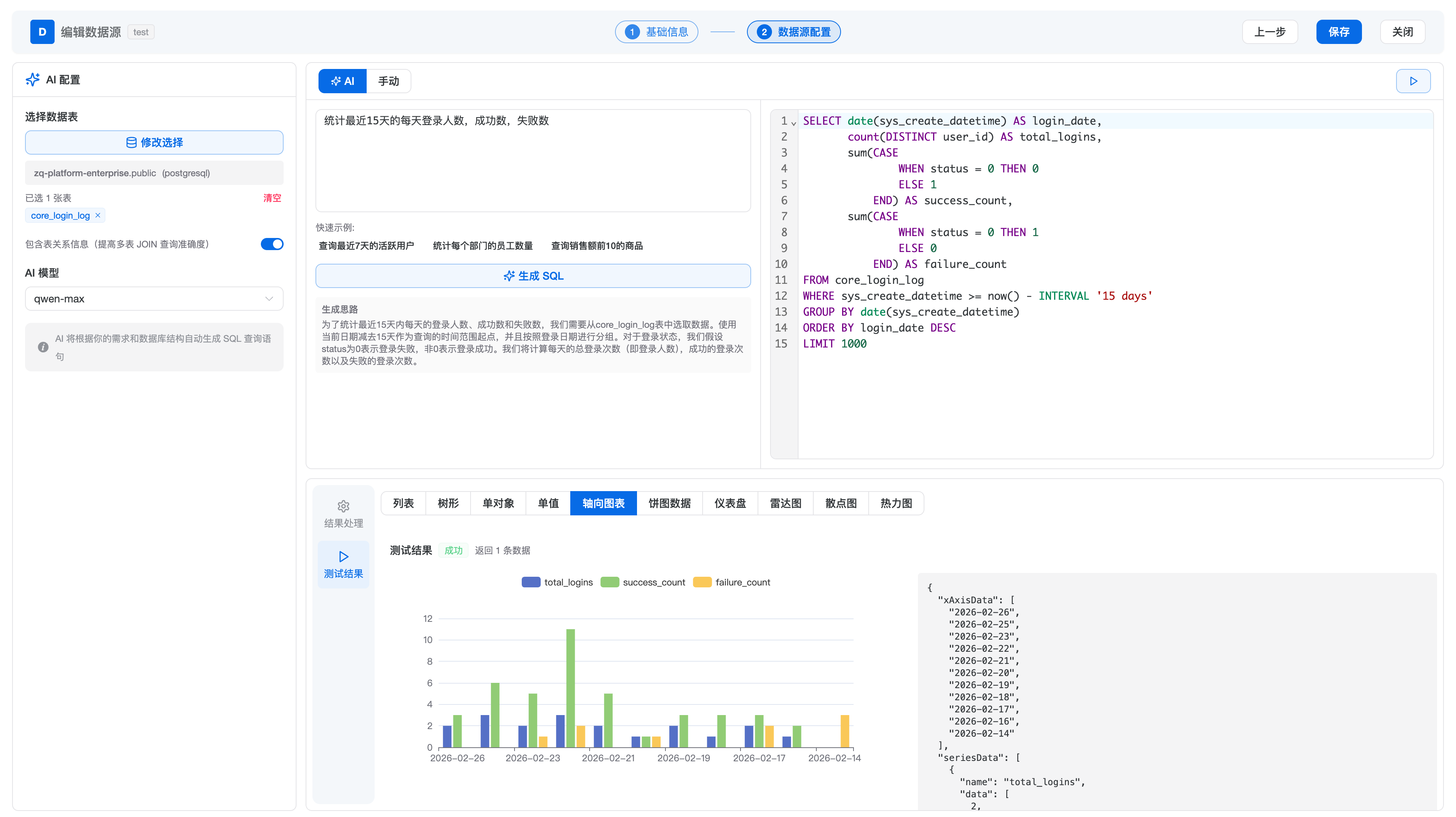 数据源配置截图